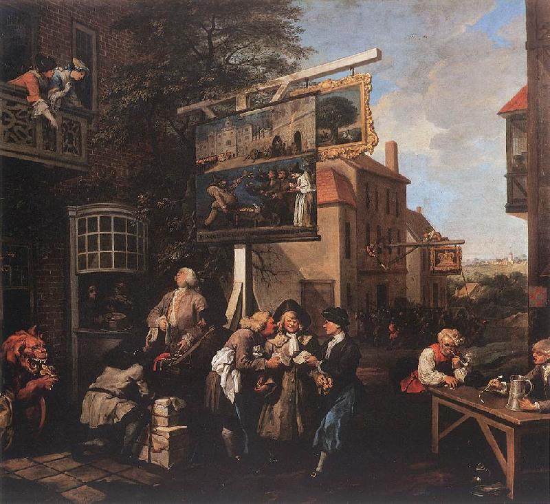 HOGARTH, William Soliciting Votes s Sweden oil painting art